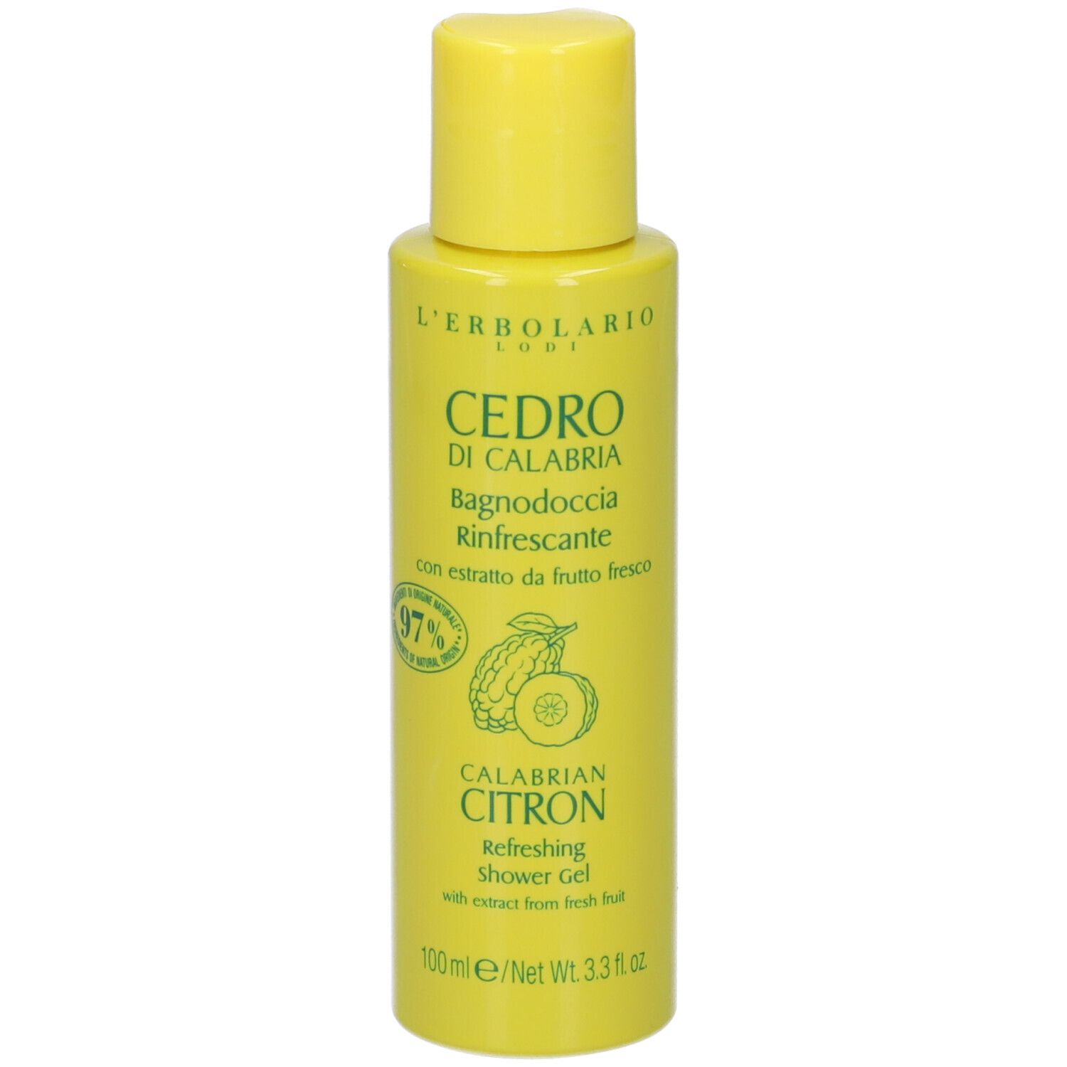 L`Erbolario Bagnodoccia Rinfrescante Cedro di Calabria 100 ml Detergen