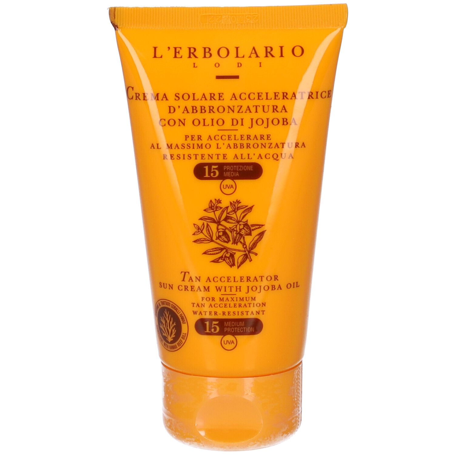 L`Erbolario Crema Solare Corpo Acceleratrice d'Abbronzatura SPF 15 75