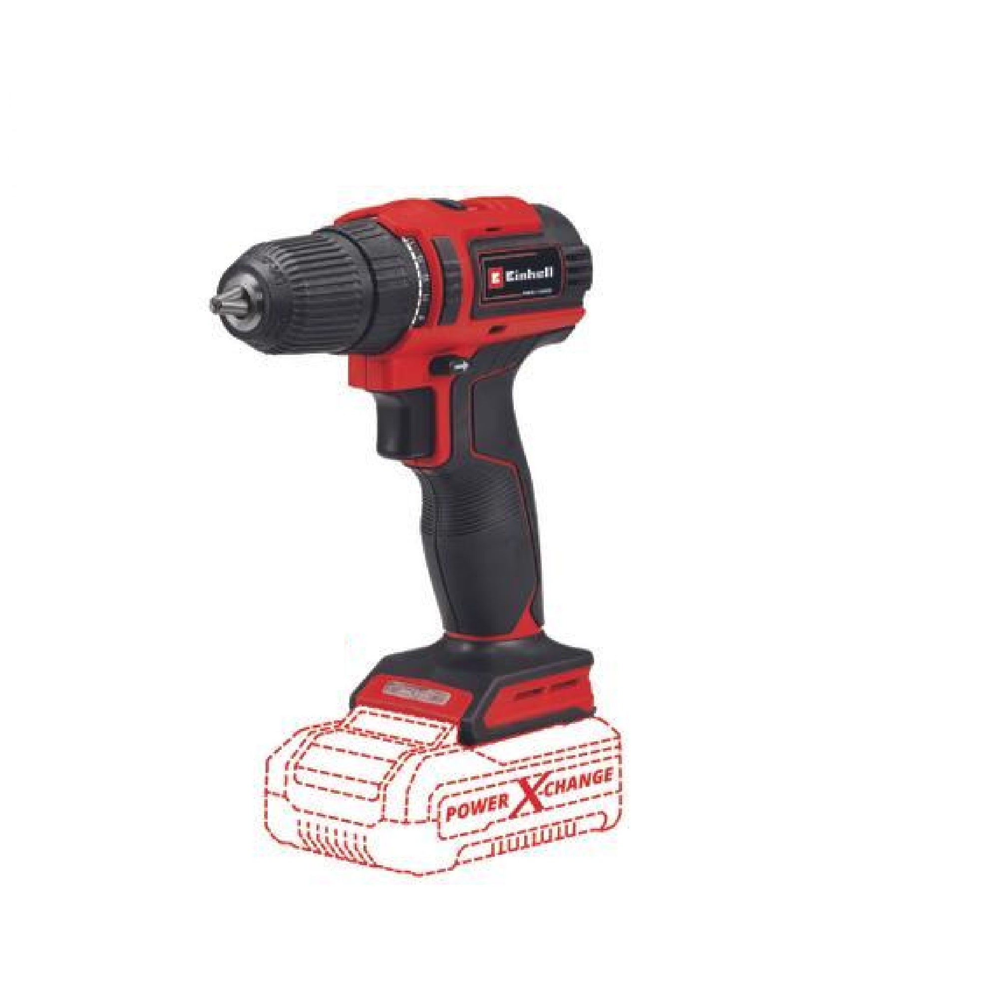 Trapano a batteria te-cd 18/40 li bl solo einhell 2 velocit per forare e avvitare n. giri regolabile