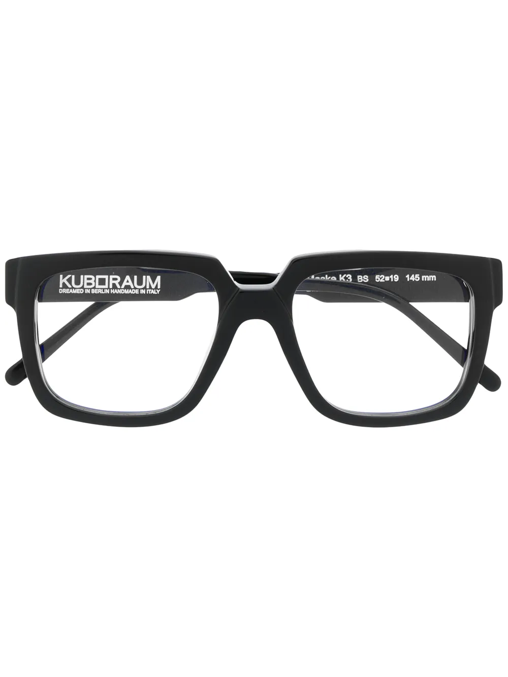 Kuboraum Occhiali Mask EK3 - Nero