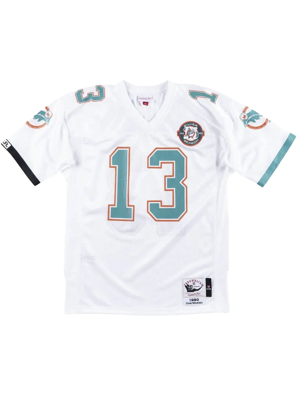 Mitchell & Ness Top NFL Authentic "Dolphins Dan Marino 1990" - Bianco