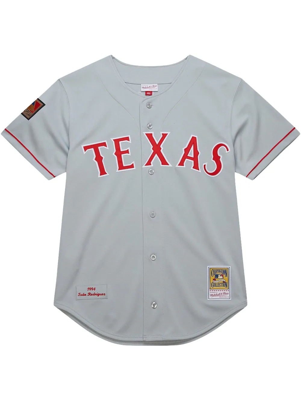 Mitchell & Ness Top MLB Rangers 1994 Ivan Rodriguez "Rangers" - Grigio