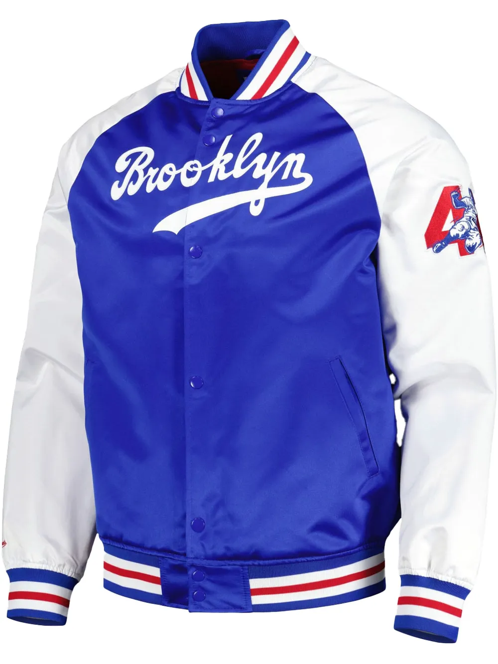 Mitchell & Ness Giacca Brooklyn Dodgers Jackie Robinson Legends - Blu