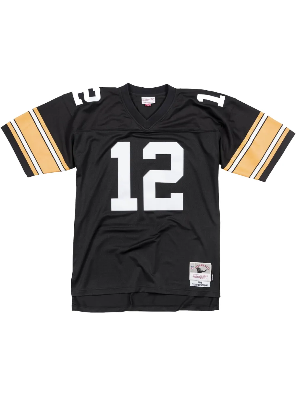 Mitchell & Ness Top 1976/77 Terry Bradshaw Pittsburgh Steelers Legacy "Black" - Nero