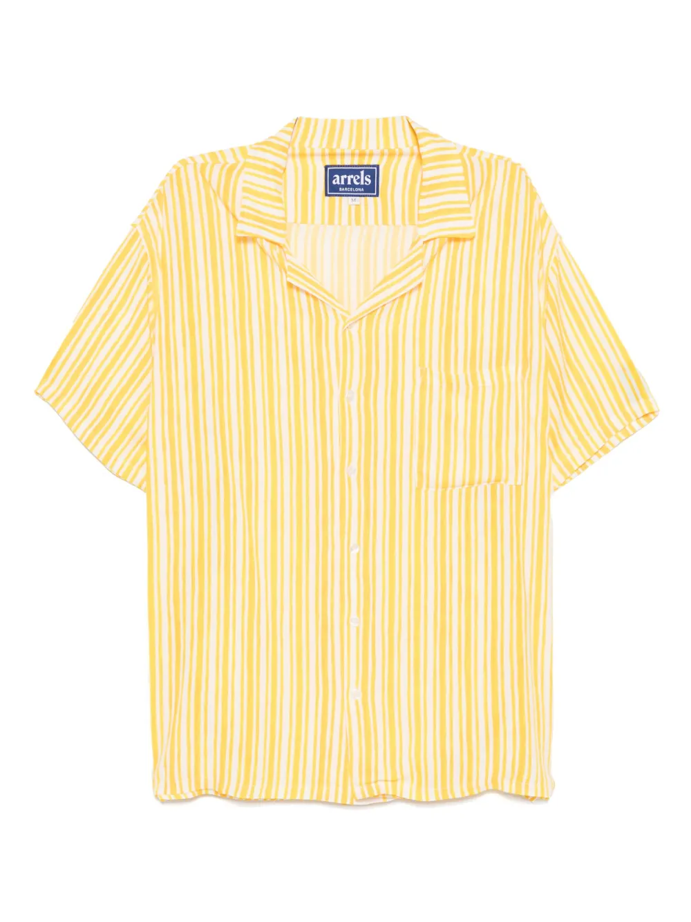 Arrels Barcelona striped shirt - Giallo