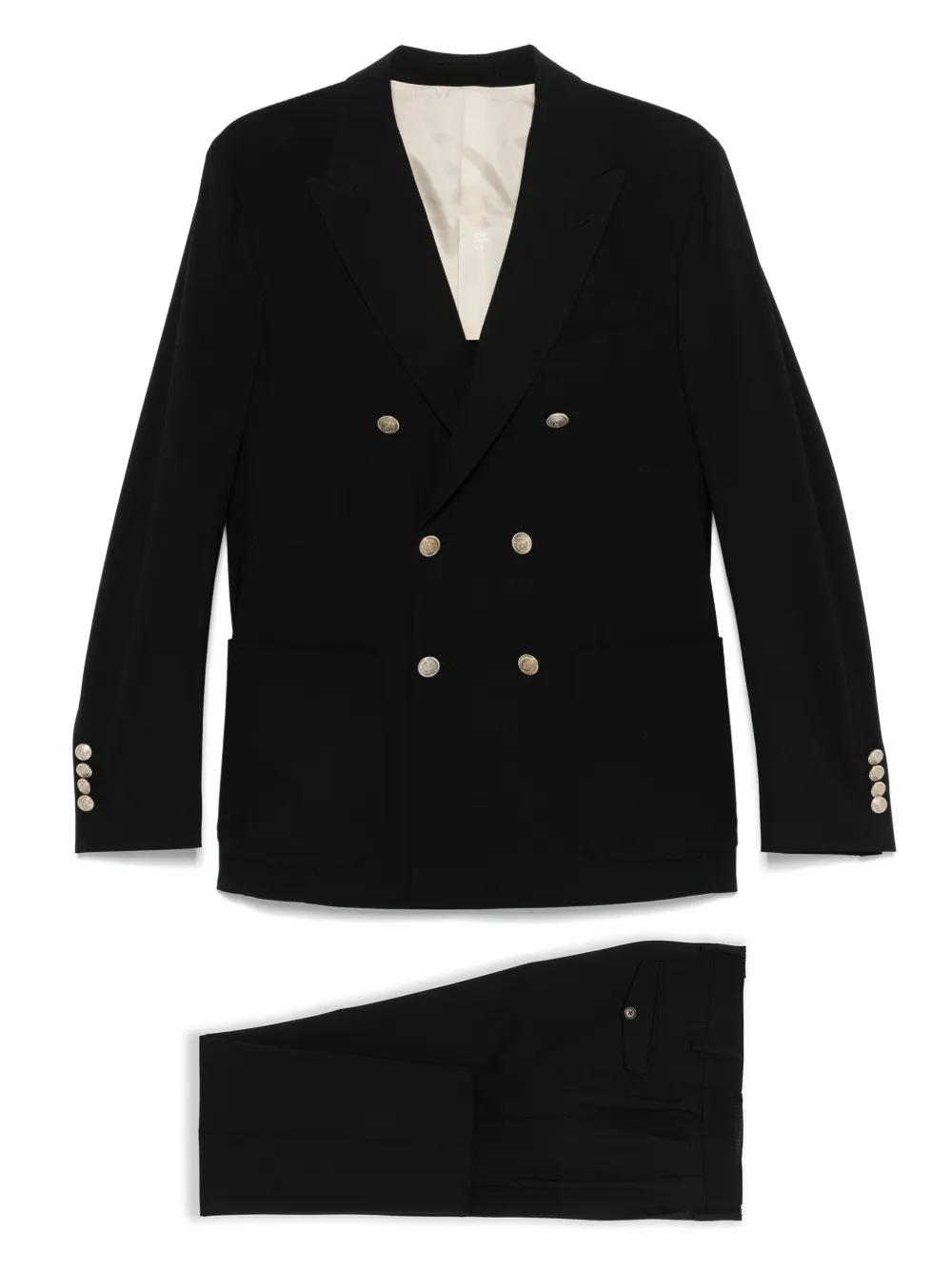 Eleventy double-breasted suit - Nero