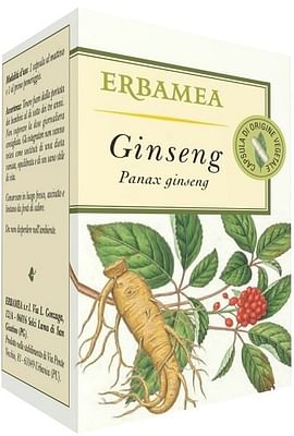 Ginseng 50 Capsule Vegetali Erbamea