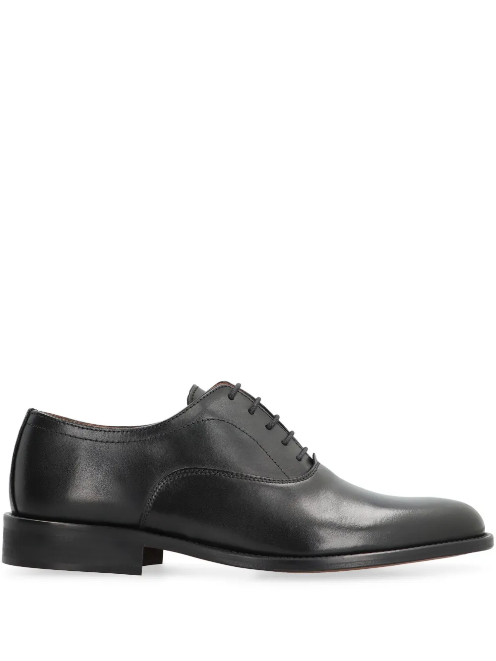 Bruno Magli polished leather lace-up shoes - Nero