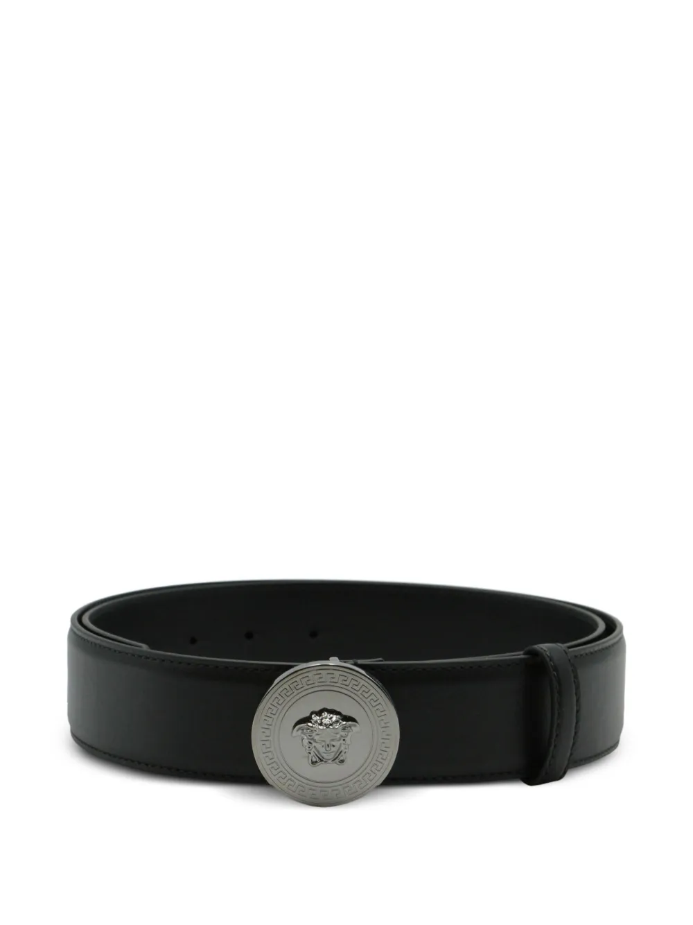 Versace leather belt - Nero