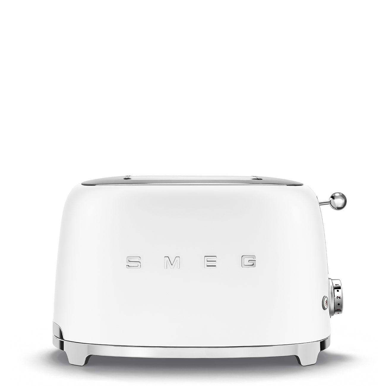 Smeg toaster 2x2 50 style matt white tsf01whmeu - 8017709290672