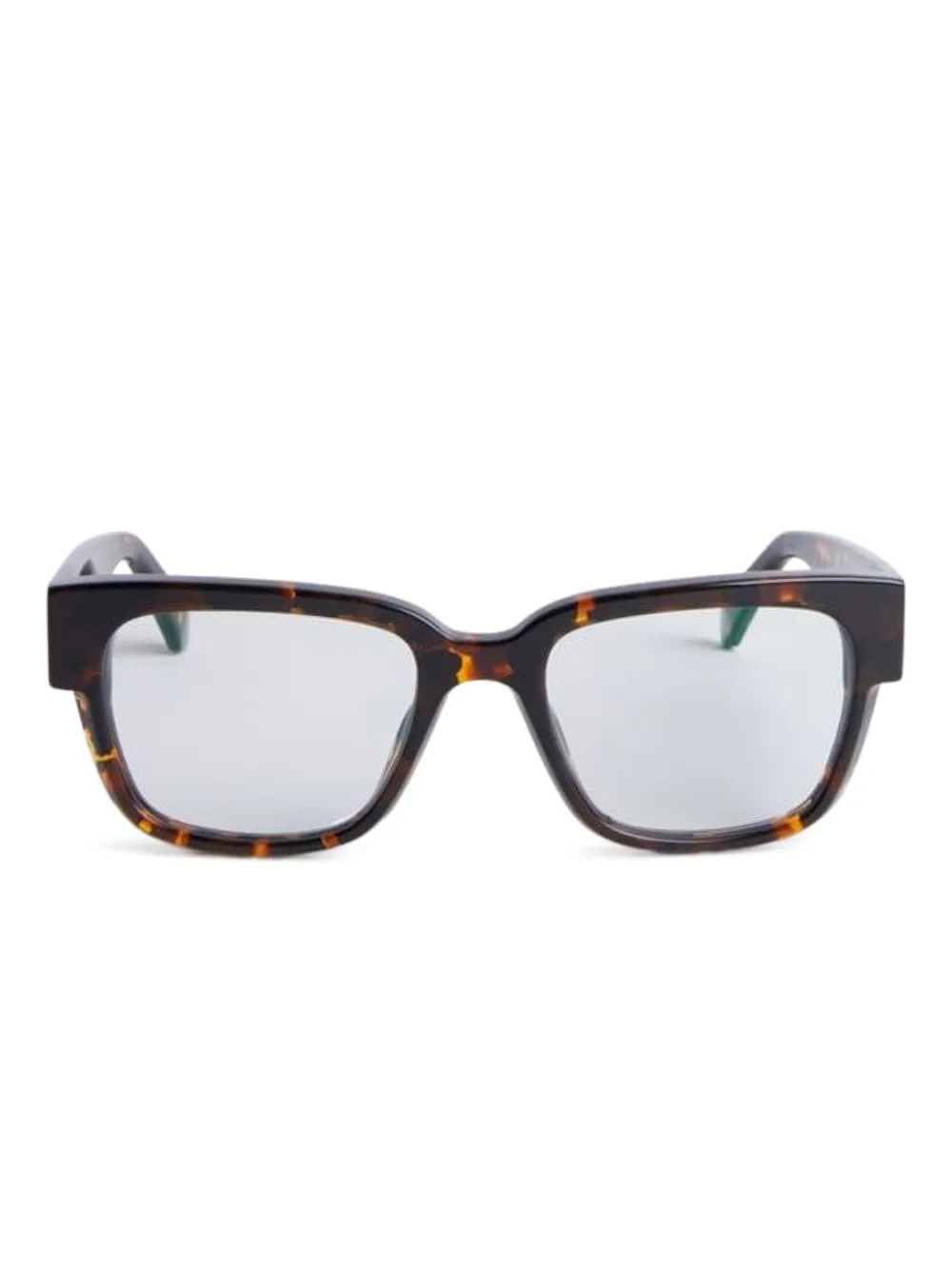 Off-White Eyewear Occhiali da sole con montatura wayfarer - Marrone