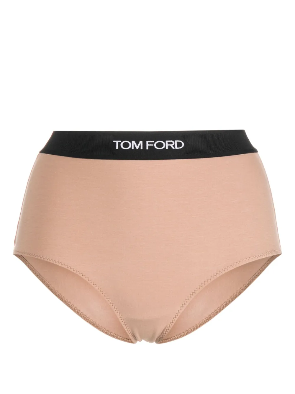 TOM FORD Slip con logo - Toni neutri