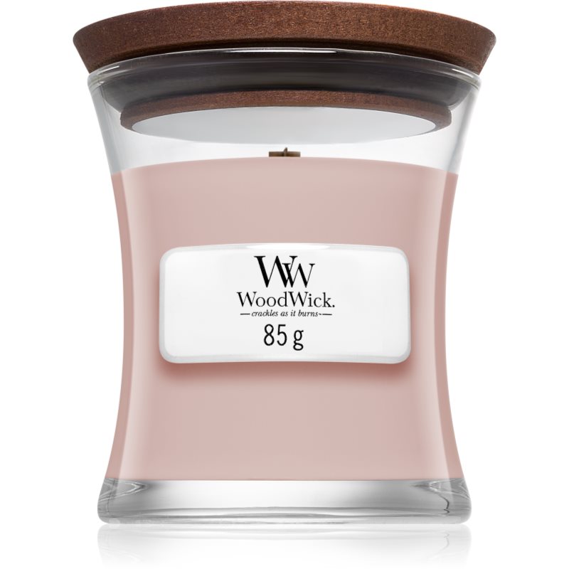 Woodwick Rosewood Candela Profumata Con Stoppino In Legno 85 G