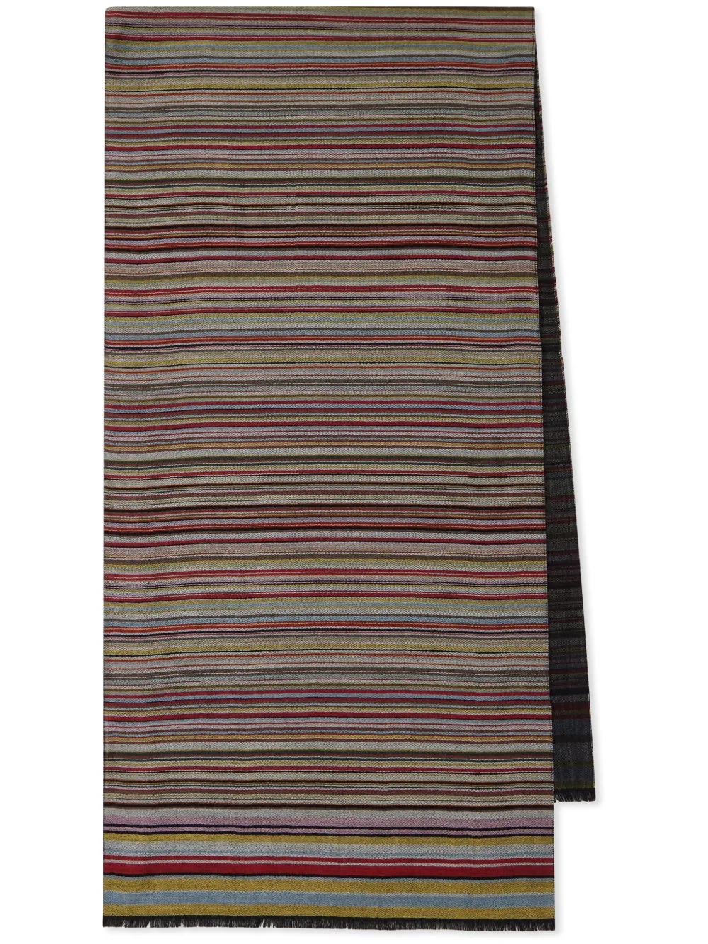 Paul Smith Sciarpa Signature Stripe - Rosso