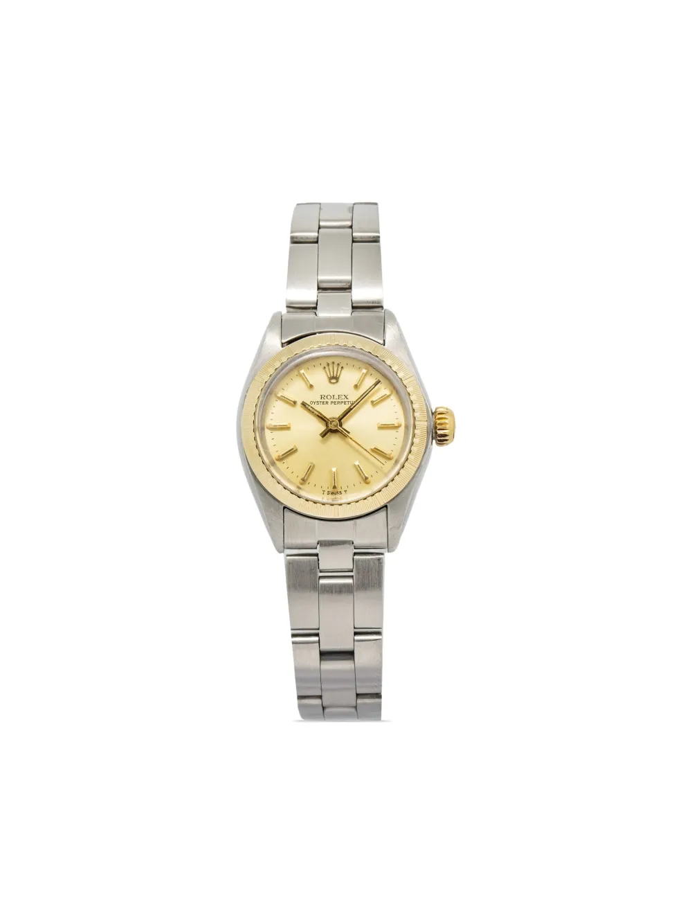 Rolex Orologio Oyster Perpetual 24mm Pre-owned - Toni neutri