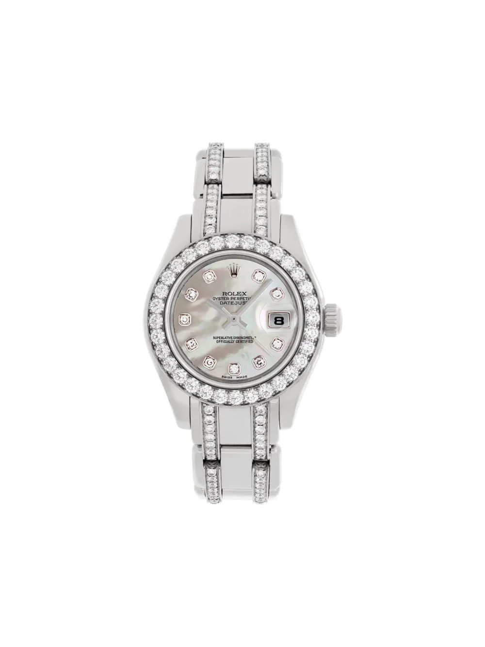 Rolex Pearlmaster 28mm Pre-owned - Bianco