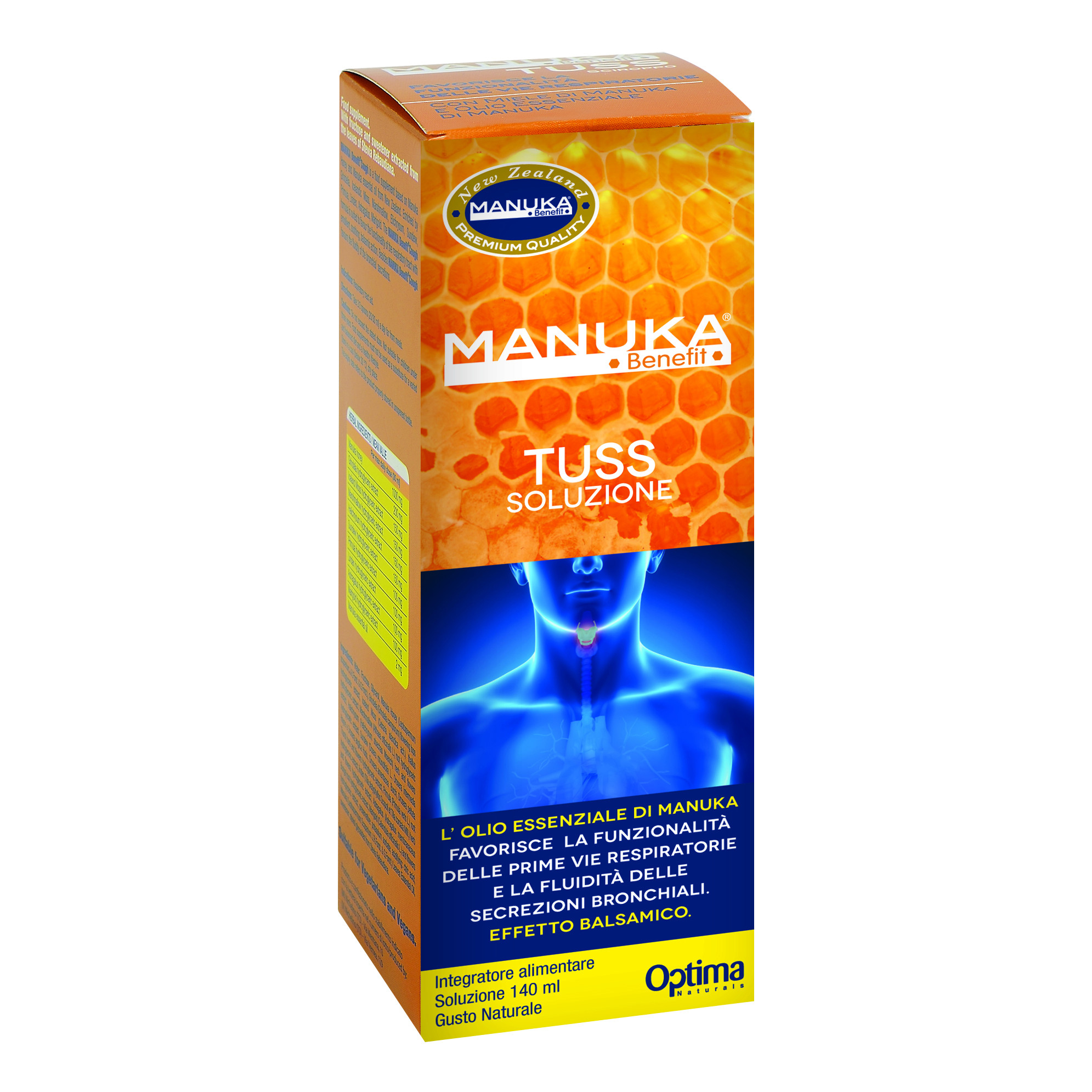 Manuka Benefit Tuss Soluzione 140ml