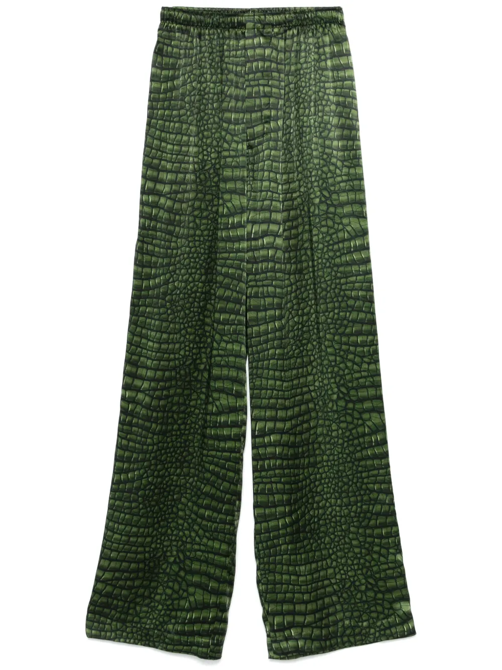 Balenciaga Pantaloni con stampa - Verde