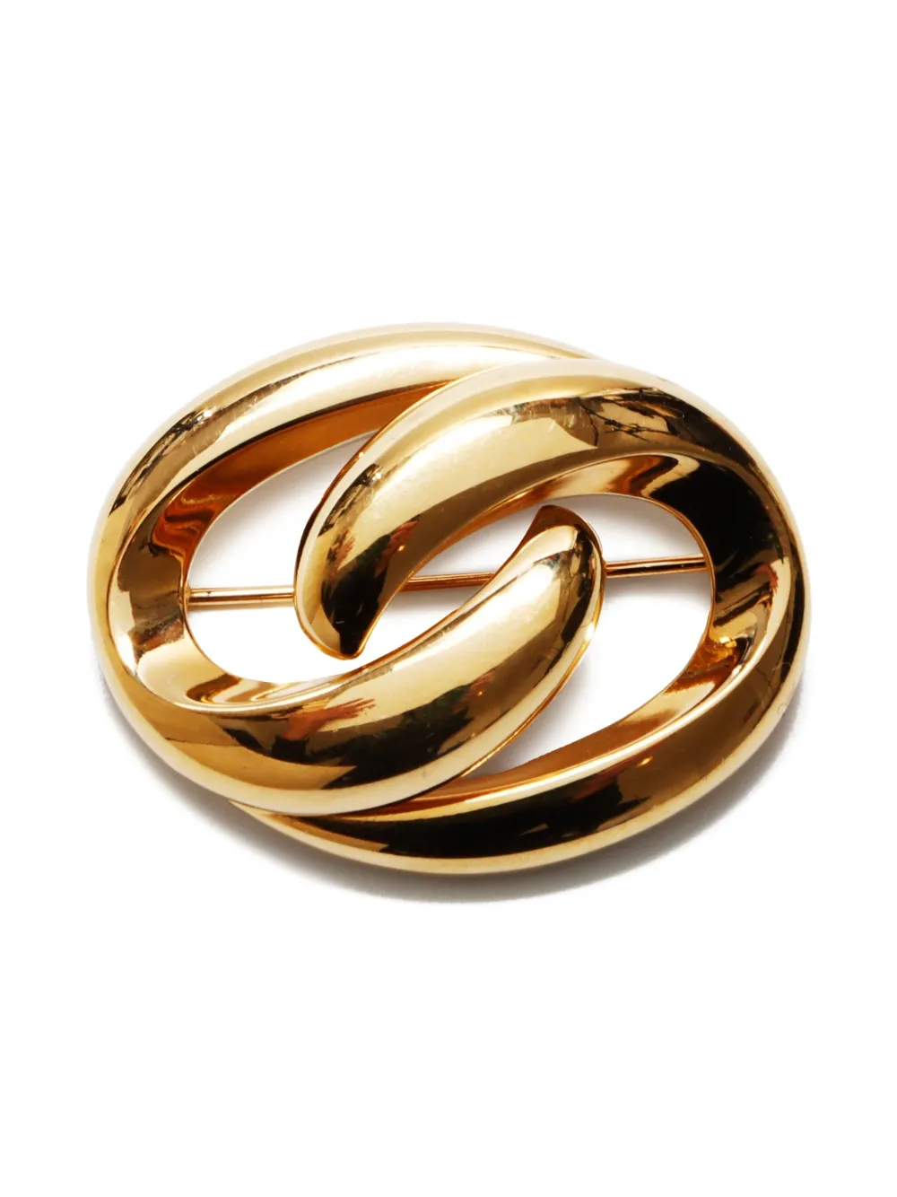 Christian Dior Pre-Owned 1990-2010 gold-plated brooch - Oro