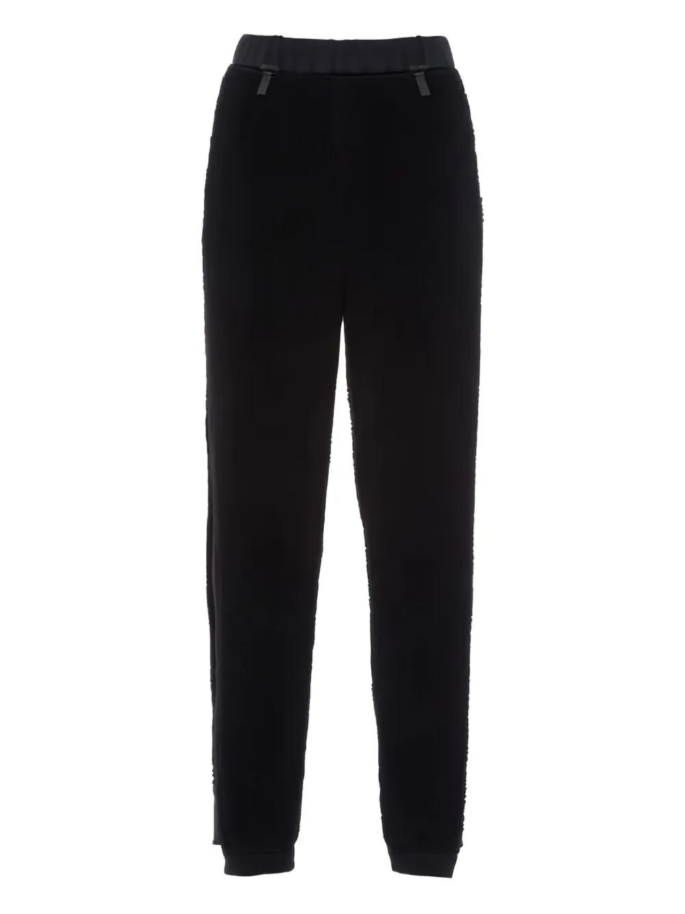 Prada logo-print trousers - Nero