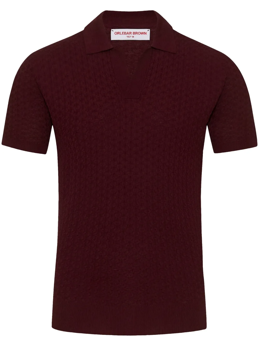 Orlebar Brown Polo Horton - Rosso