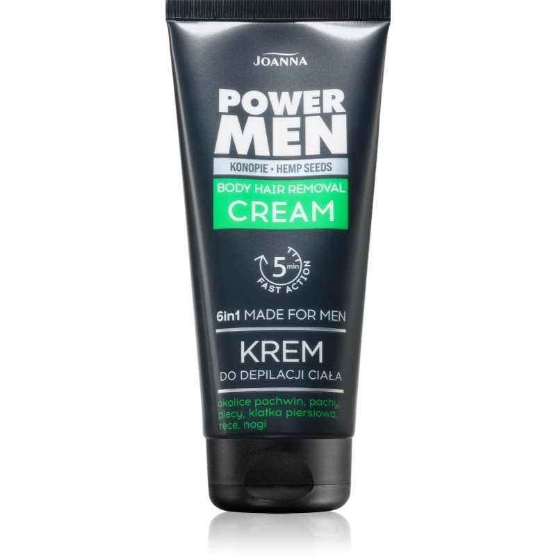 Joanna Power Men Body Hair Removal Crema Depilatoria Per Uomo 150 Ml