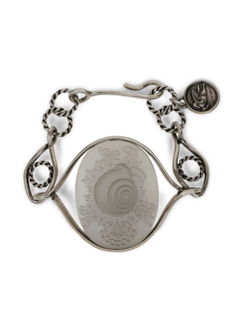 ETRO cameo shell bracelet - Argento