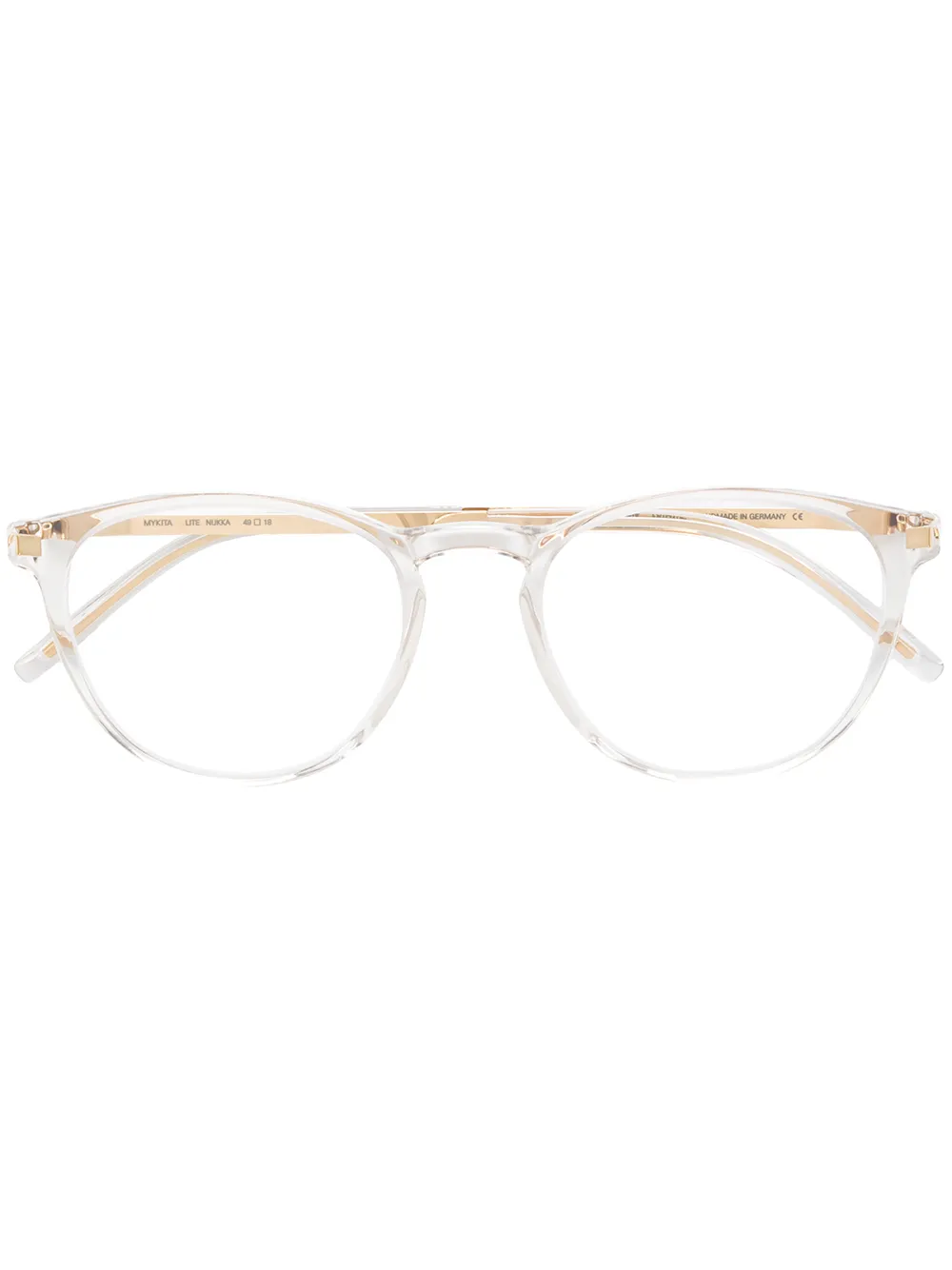 Mykita Occhiali tondi Nukka - Oro