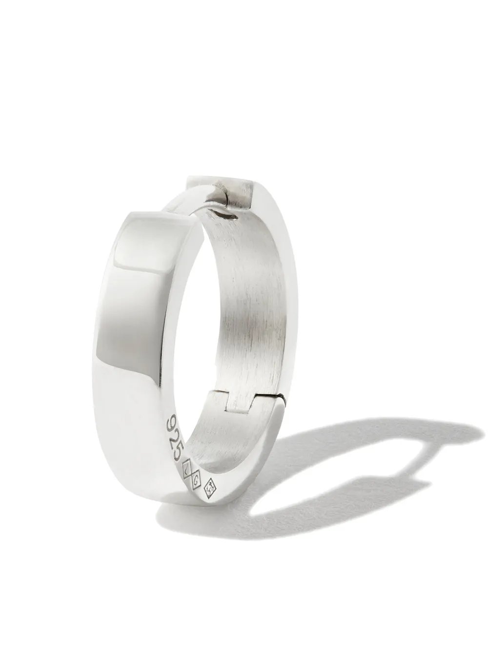Le Gramme "Orecchini a cerchio in argento sterling 1,3g"