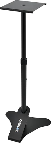 Quiklok Bs/402 Piedistallo Stativo Ad Altezza Regolabile Per Monitor/Diffusori/Altoparlanti