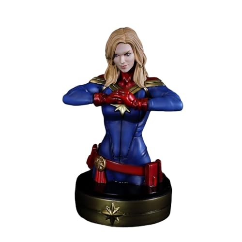 Semic Distibution 16Cm Capitan Marvel Mini Busto Multicolore