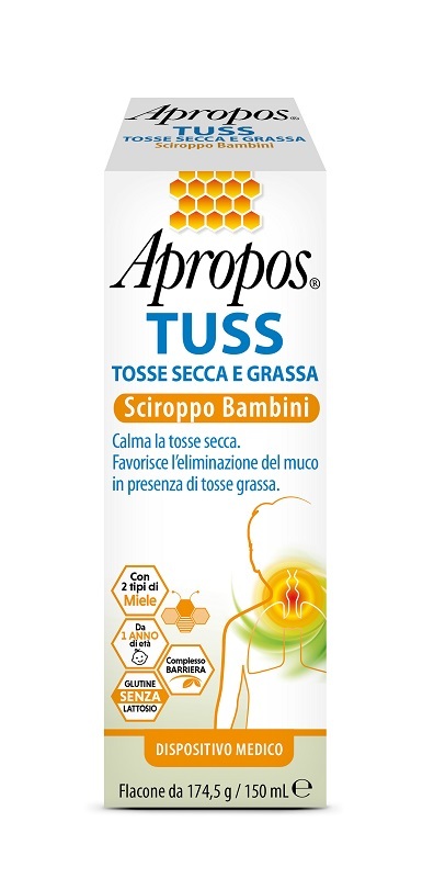 Apropos Tuss Scir Bambini150ml