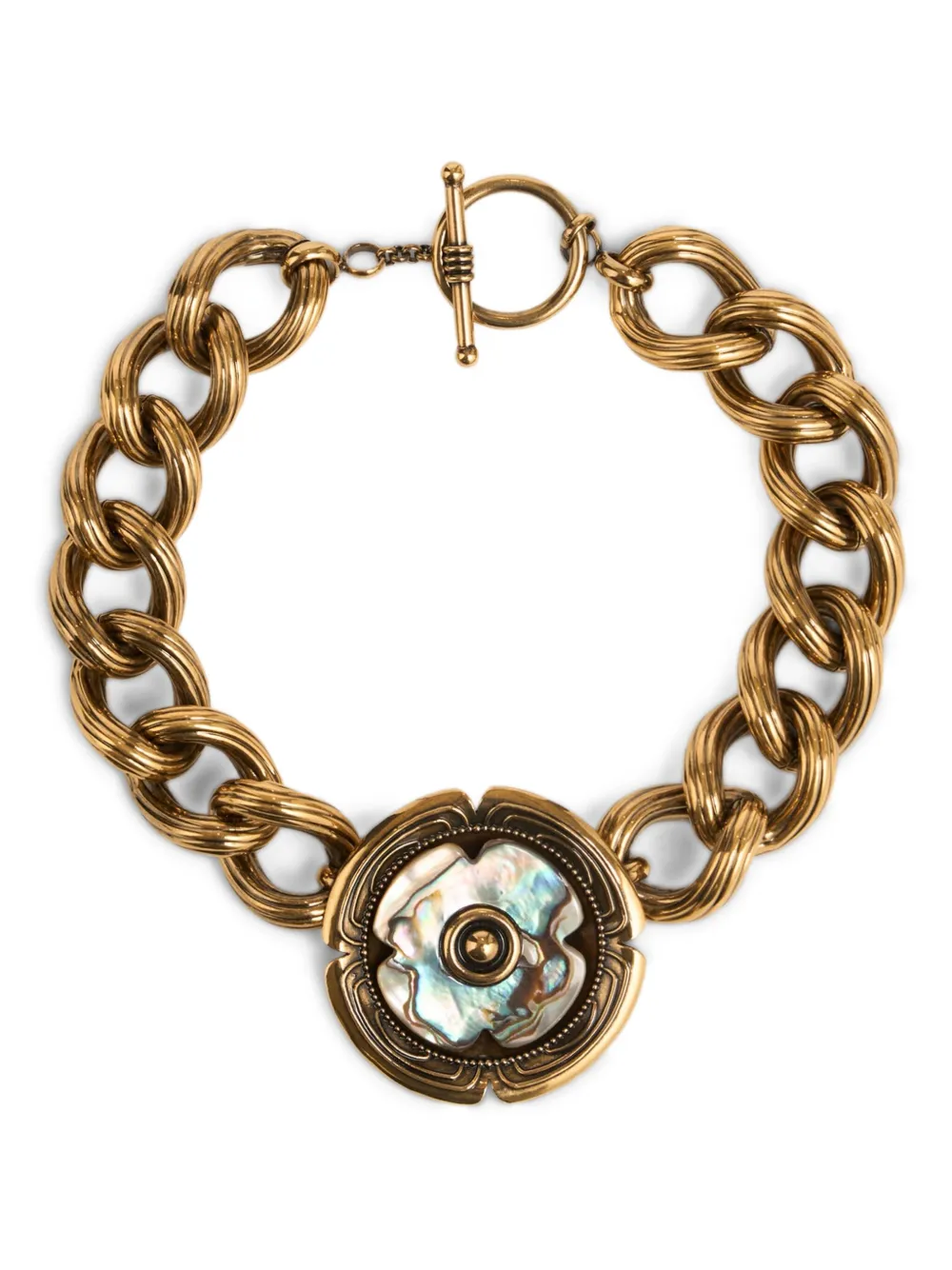 ETRO floral-motif necklace - Oro