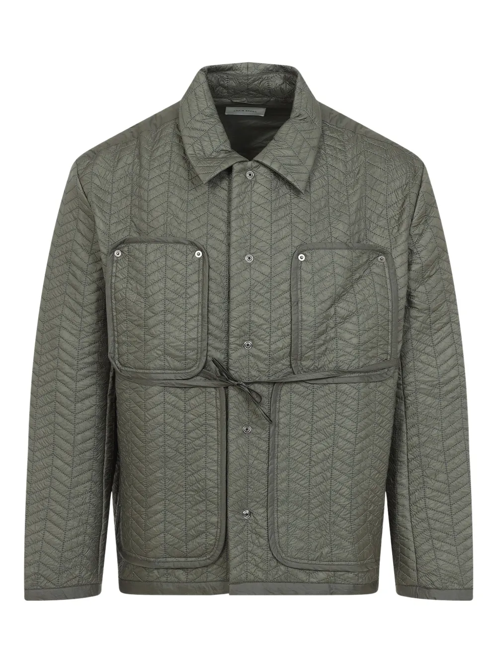 Craig Green cotton-blend shirt jacket - Verde