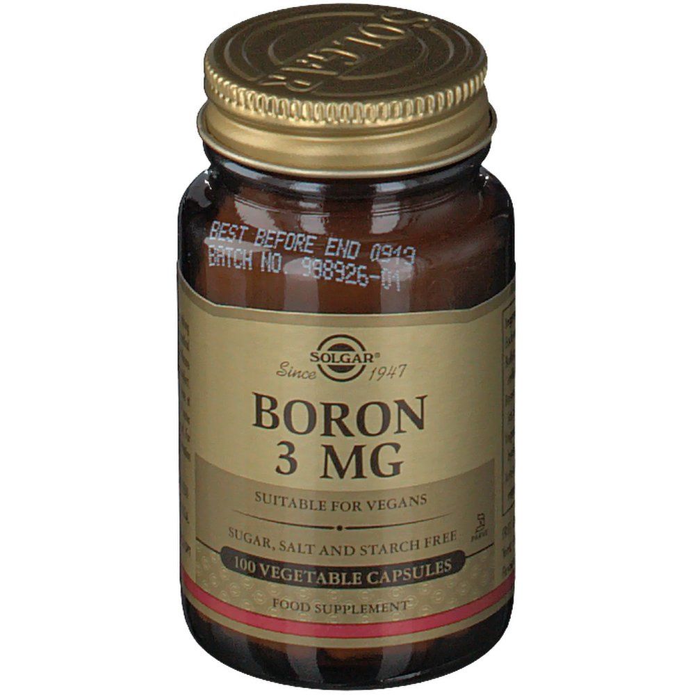 SOLGAR® Boron 3 mg 100 pz Capsule