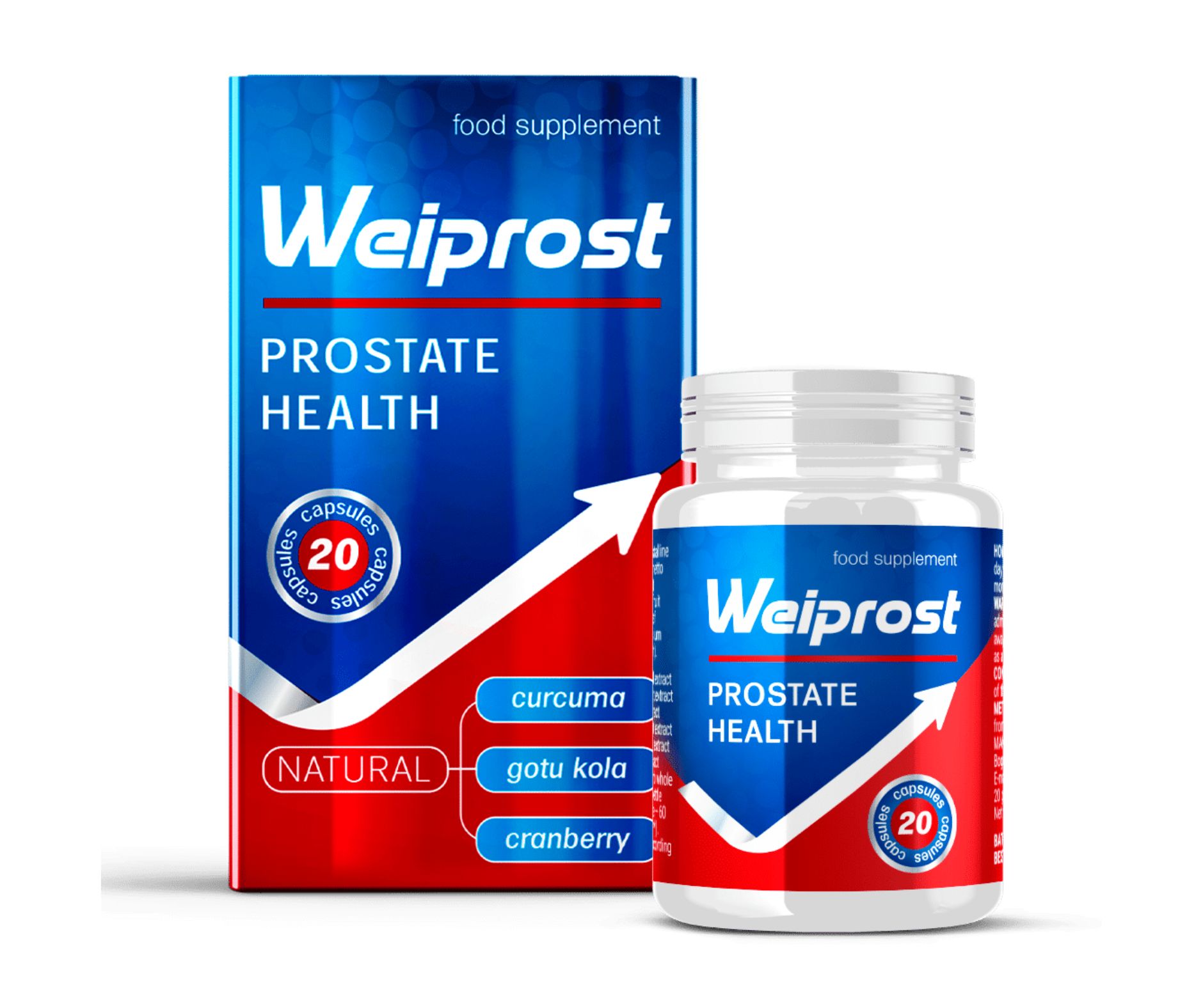 Weiprost Integratore alimentare per uomo 1 pz Capsule