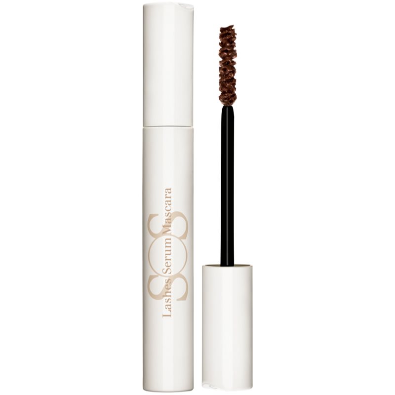Clarins Sos Lashes Serum Mascara Mascara Nutriente Per Ciglia Più Lunghe E Voluminose 8 Ml