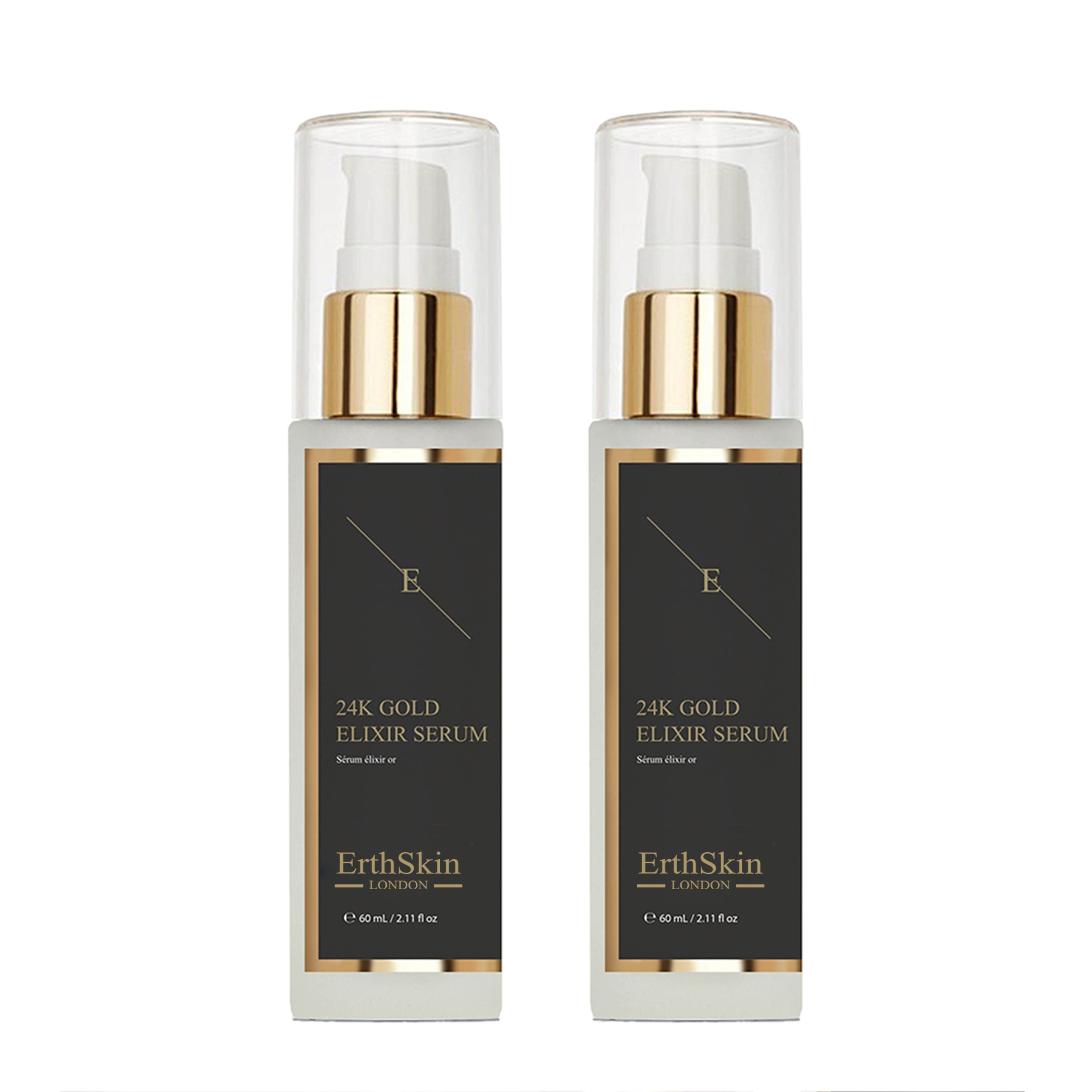 ErthSkin London SIERO ELISIR ANTIRUGHE ORO 24K x 2 1 St