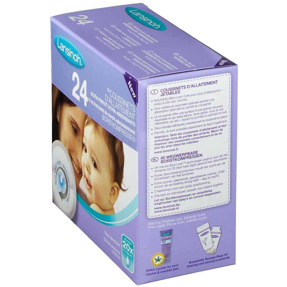 Lansinoh Disposable Nursing Pads 24 pz Compresse
