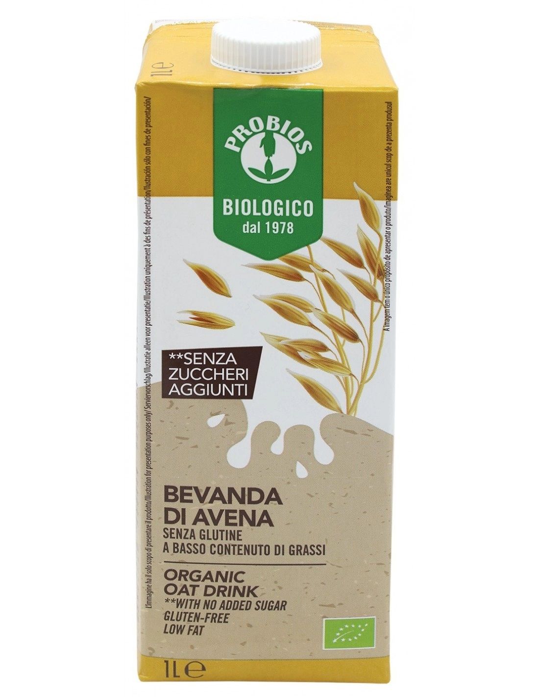 Bevanda di Avena Senza Glutine - Probios 1000 g