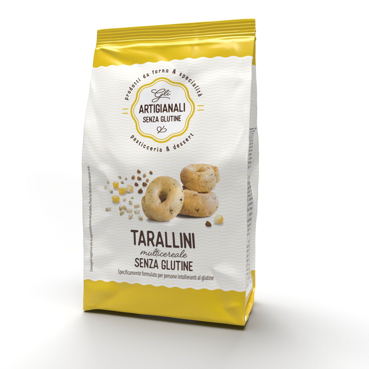 Tarallini Senza Glutine Multicereali - Gli Artigianali Nutrifree 100 g