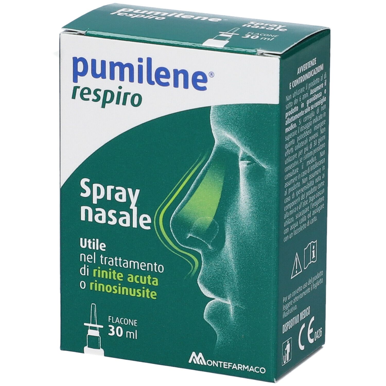 Montefarmaco Respiro Spray Nasale 30 ml orale