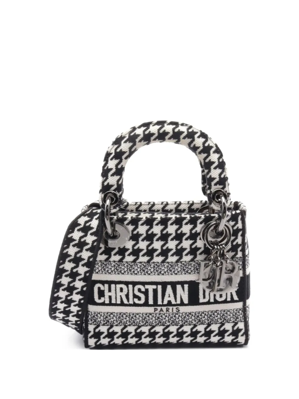 Christian Dior Pre-Owned 2010s mini Lady D-Lite tote bag - Nero