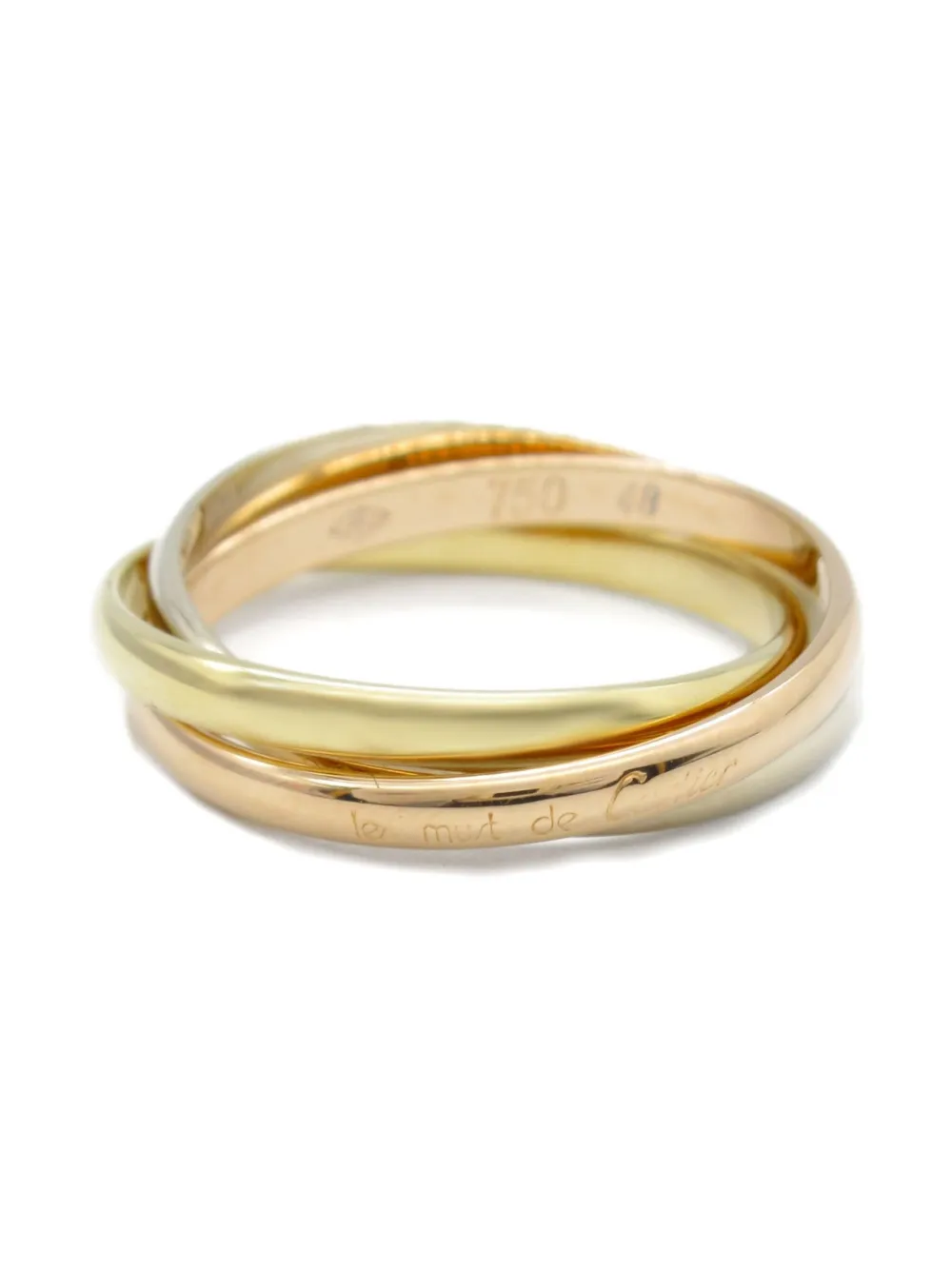 Cartier 2010s 18K gold Trinity ring - Oro