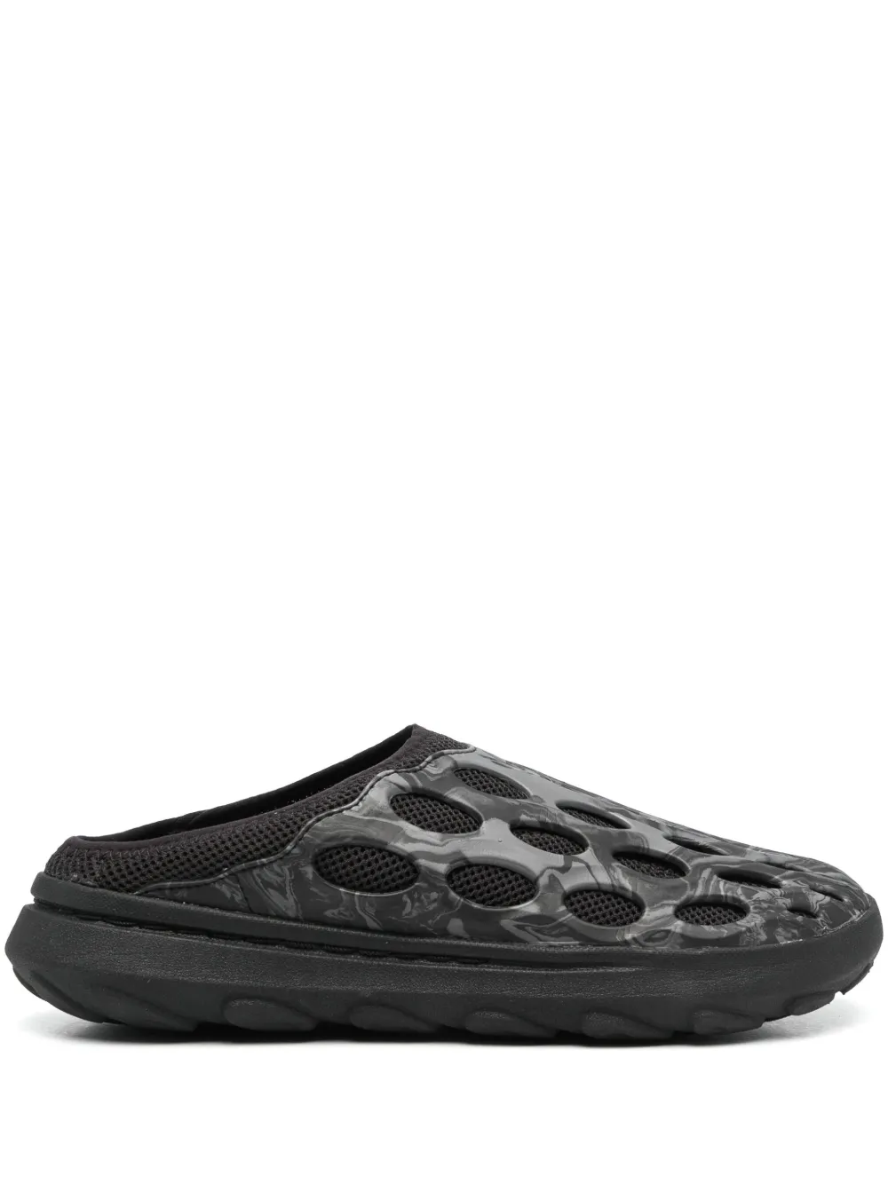 Merrell Slippers con dettaglio a rete - Nero