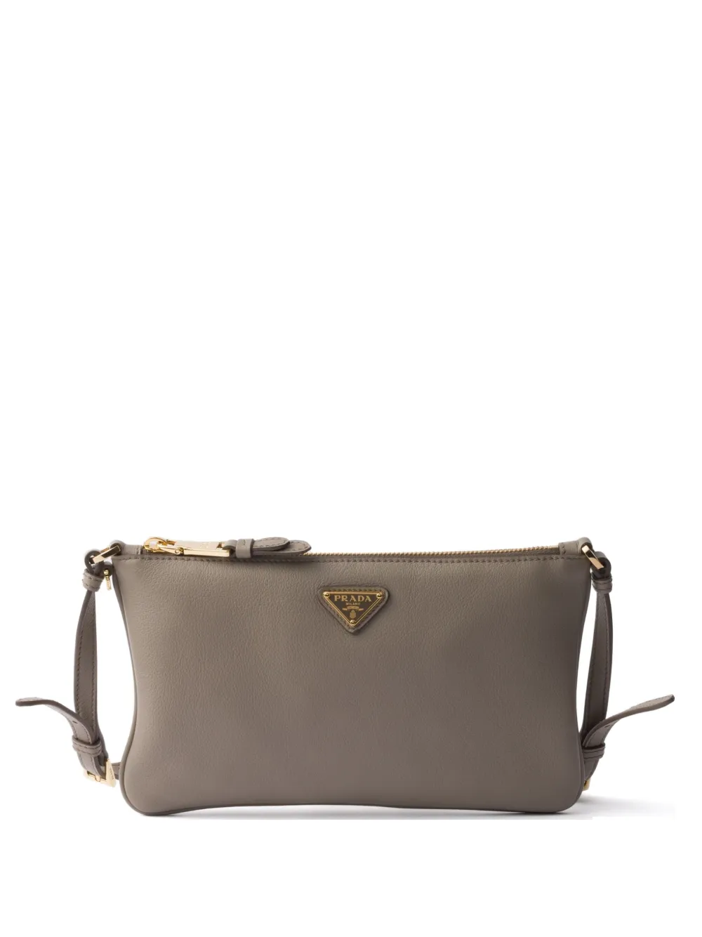 Prada leather mini bag - Grigio