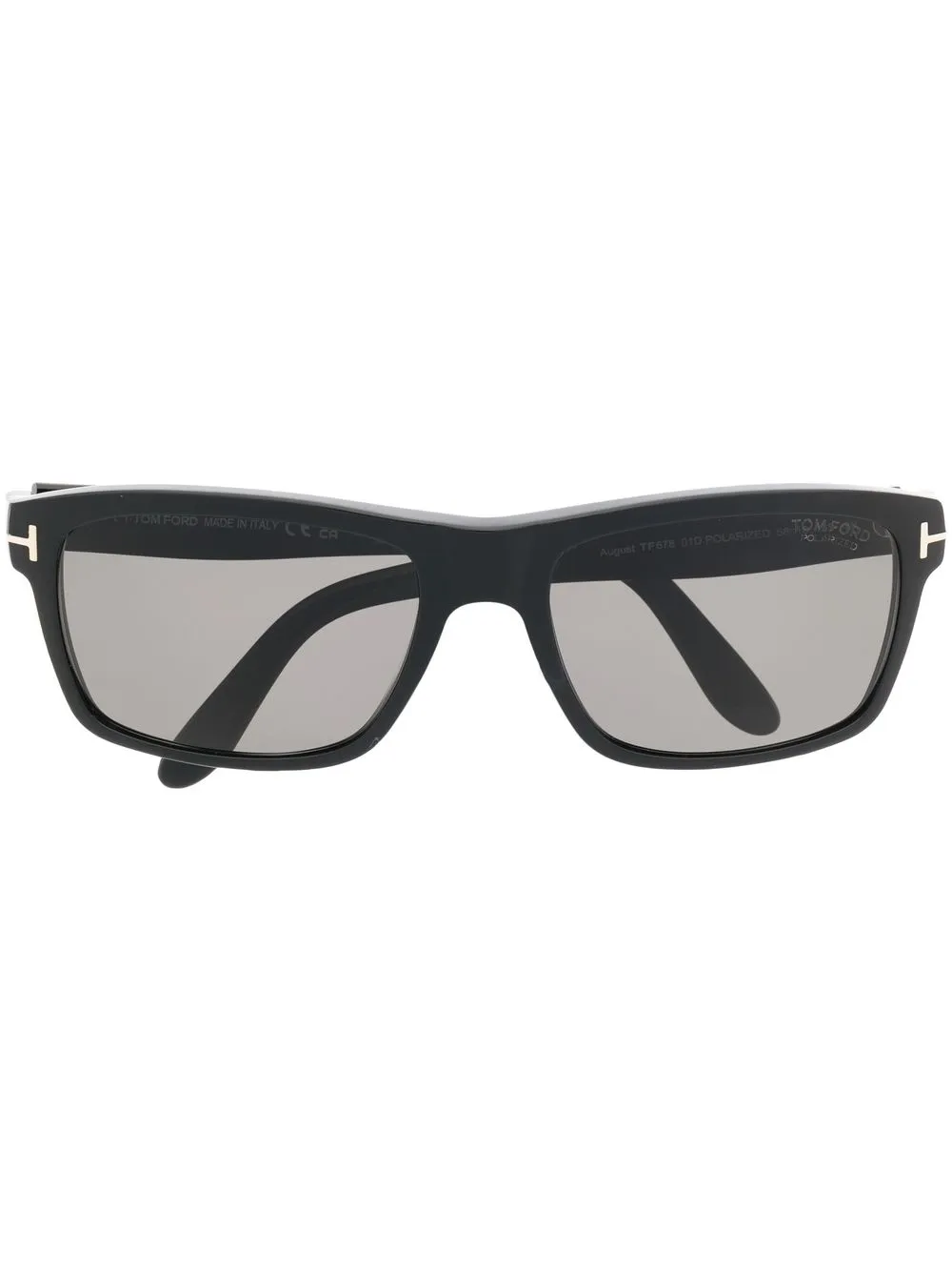 TOM FORD Eyewear Occhiali da sole August con lenti colorate - Nero