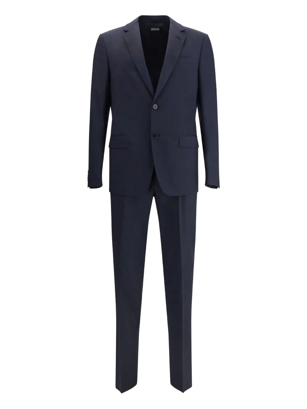 Zegna single-breasted suit - Blu