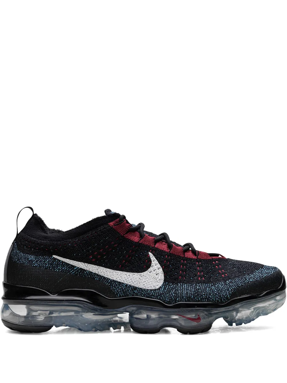 Nike Air VaporMax 2023 Flyknit "Black/Red/University Blue" sneakers - Nero
