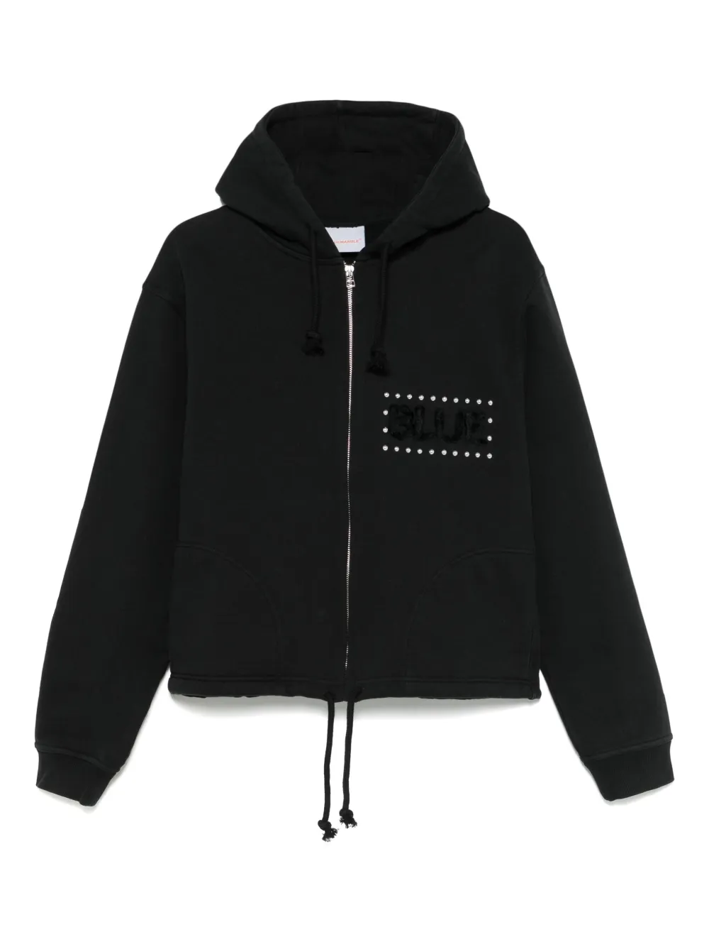 BLUEMARBLE zip-up hoodie - Nero
